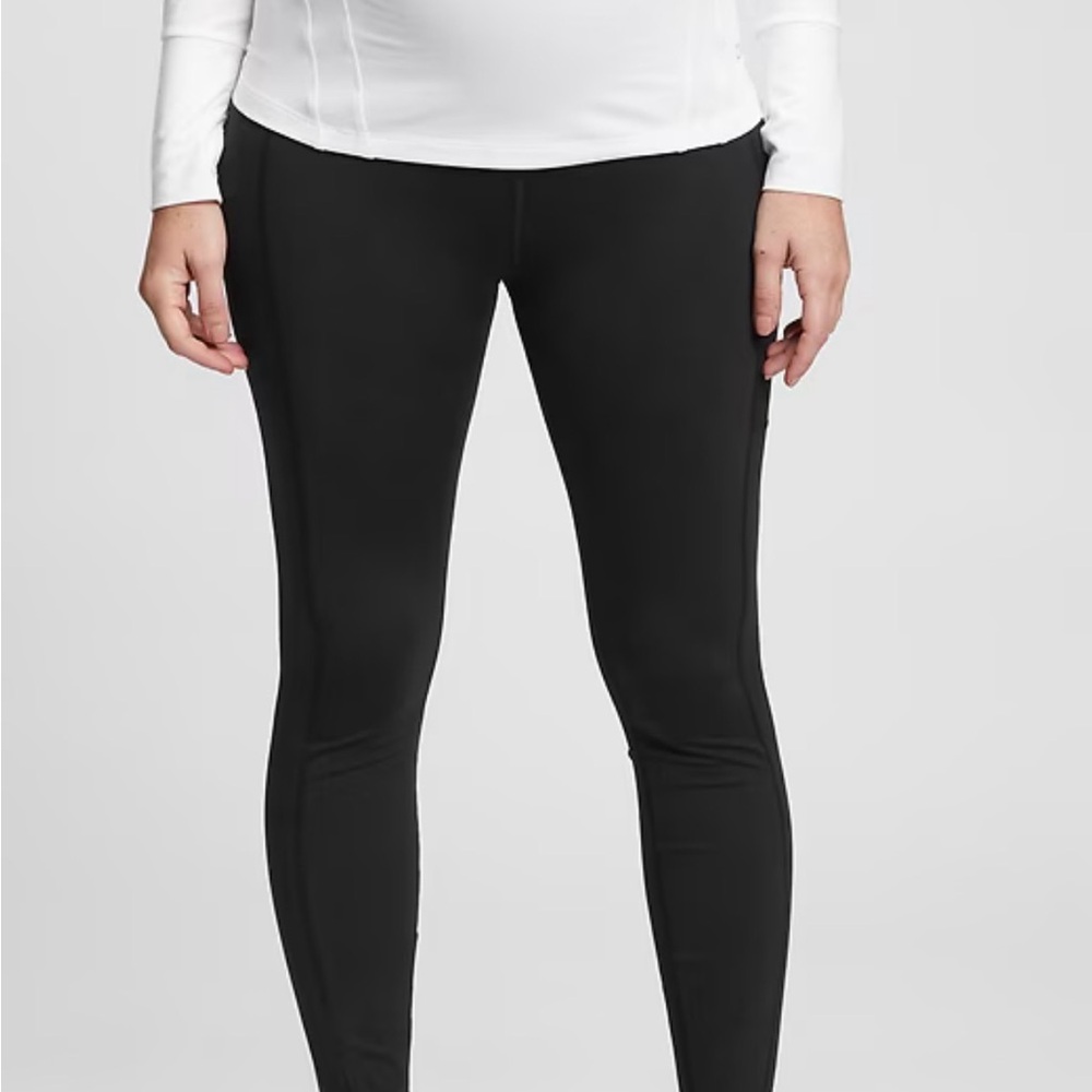 GAP Maternity Faux Leather Leggings